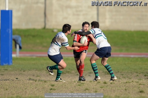 2014-11-02 CUS PoliMi Rugby-ASRugby Milano 1128